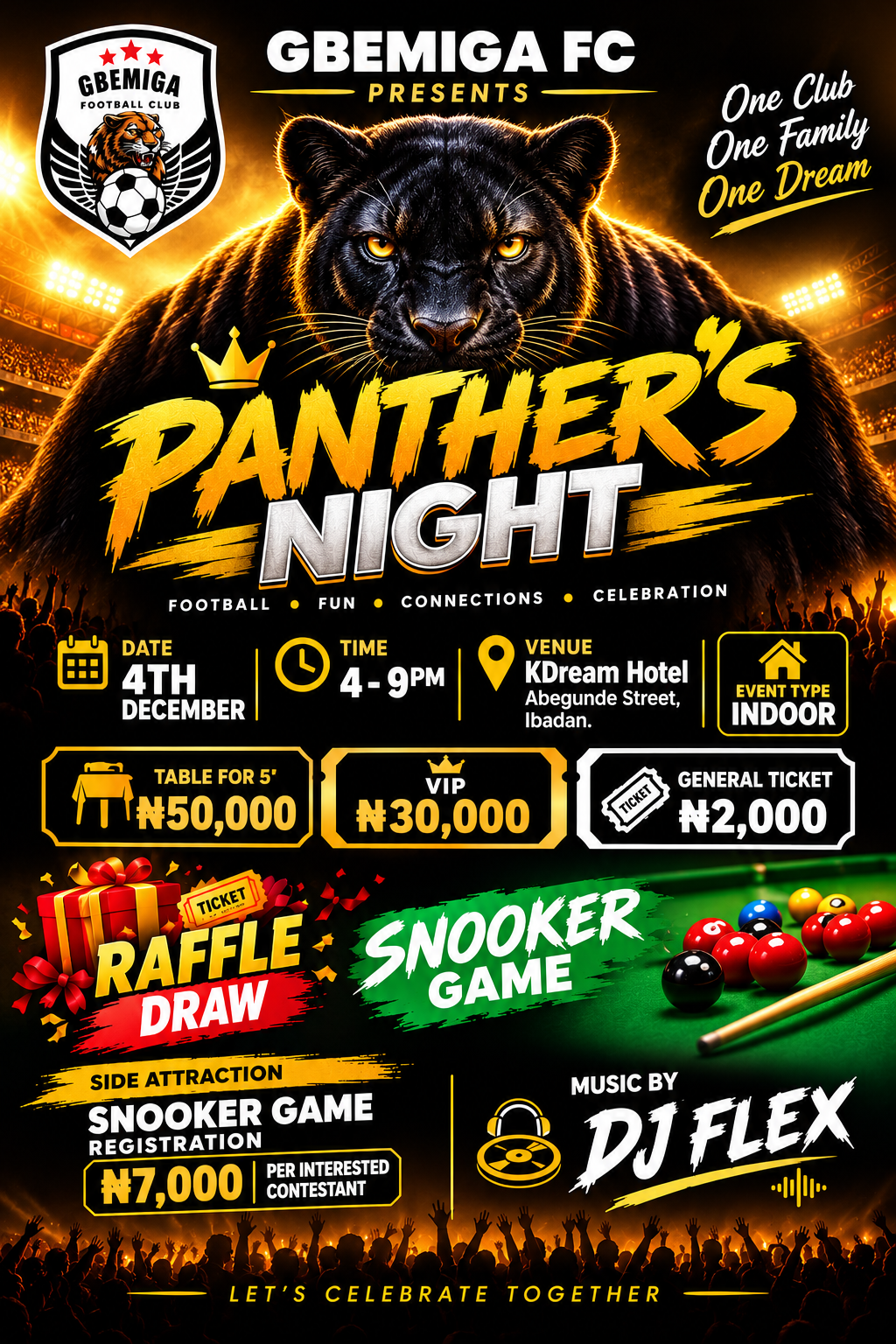 Panther's Night