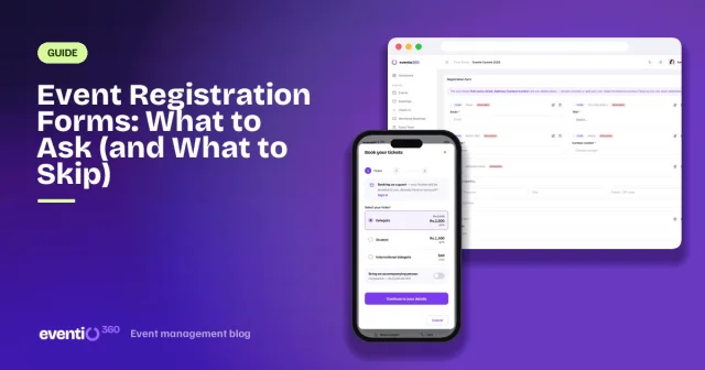 Event Registration Forms: What to Ask (and What to Skip)